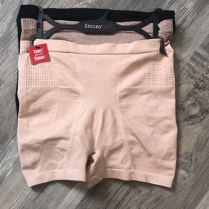 NWT 3 Skinnygirl shaper shorts XL